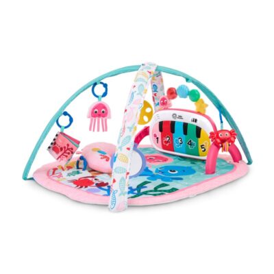 Baby Einstein - 4-in-1 Kickin’ Tunes™ Jellyfish Jamboree™ aktivitetstæppe med lyd