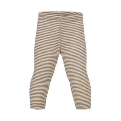 Baby Leggings I Uld 62/68 Walnut Melange/nature