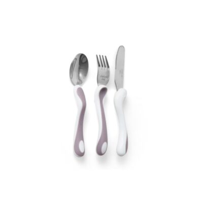Bambino - Eat like a pro Ske, Gaffel & Kniv - Lilac