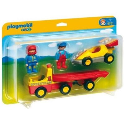 1.2.3 Bjærgningskøretøj med racerbil - PL6761 - PLAYMOBIL 1.2.3