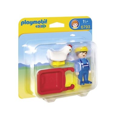 Bonde med trillebør - 6793 - PLAYMOBIL 1.2.3