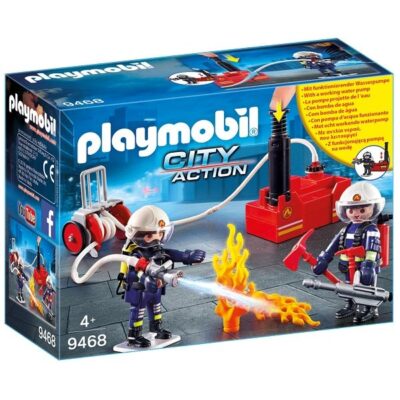 Brandmænd med vandpumpe - 9468 - PLAYMOBIL City Action