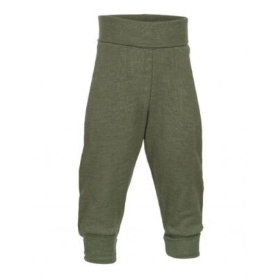 Engel Bukser - Uld/Silke - Olive