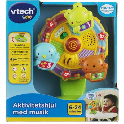 Vtech Baby Aktivitetshjul Med Musik DK