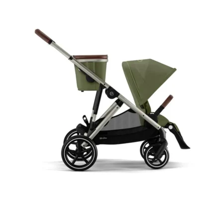 Gazelle S Taupe|Moss Green