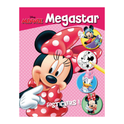 Disney - Megastar Colouringbook - Minnie