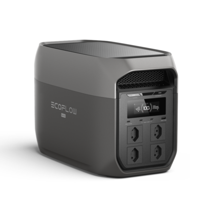 EcoFlow - Delta 3 Max - 2048Wh - Bærbar Power Station