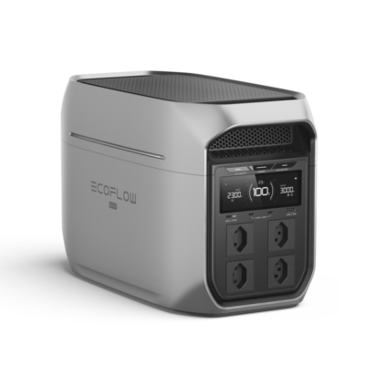 EcoFlow - Delta 3 Max Plus - 2048Wh - Bærbar Power Station