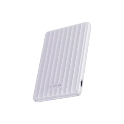 EcoFlow - RAPID Mag Powerbank - 7.5W - Magnetisk Opladning - Lilla