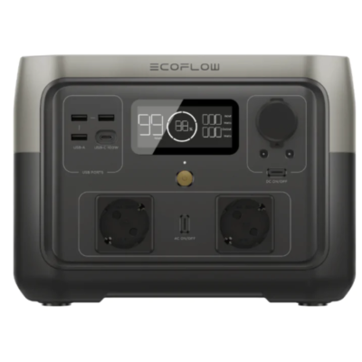 Ecoflow - River 2 Max Portable Power Station - 512Wh
