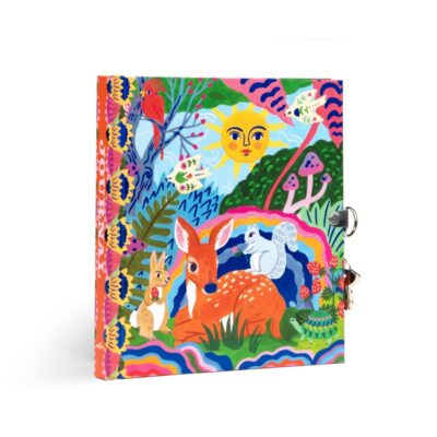 Eeboo - Dagbog med lås - Bambi