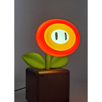 Fire Flower Lamp