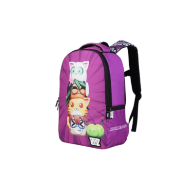 FIRSTGRADE - RobinSamse PEEPZ Skoletaske - Lilla