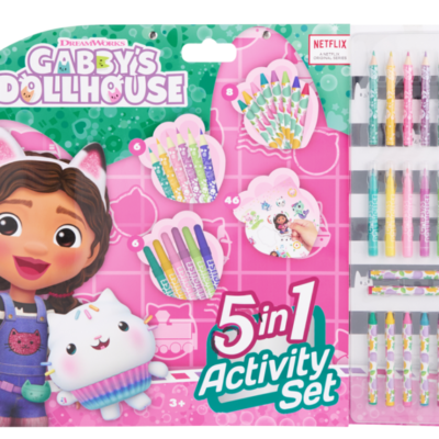 Gabby’s Dollhouse - 5-i-1 Maleri- og Aktivitetsæt