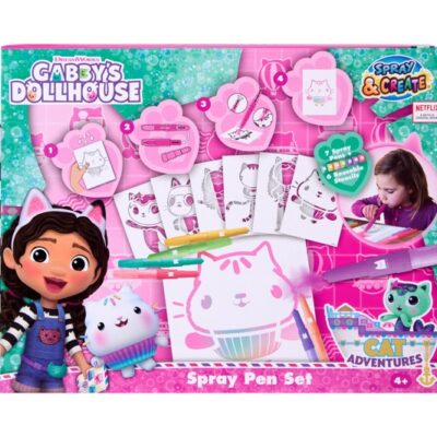 Gabby's Dollhouse - Spray Pen Sæt