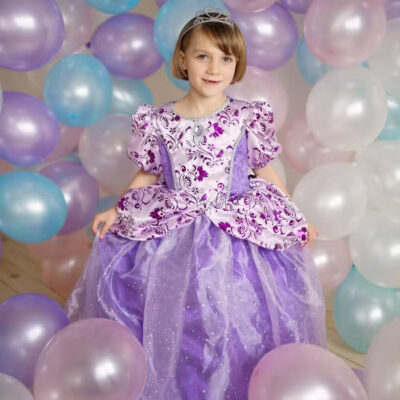 Great Pretenders Prinsessekjole Lilla 3-8 År-5-6 Y