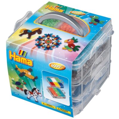Hama - Lille opbevaringsboks med 6000 perler