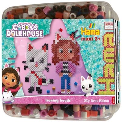 Hama - Maxi Perler & Stiftplade - Gabby's Dollhouse