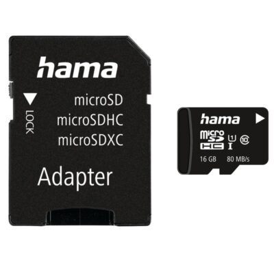 Hama - Micro SDHC Class 10 UI V10 80MB/s - 16GB