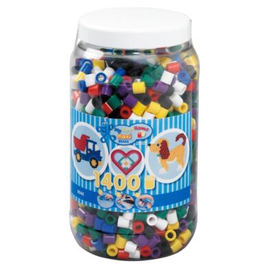 Hama - Perler - Maxi - Perler i Dåse - 1400 stk.