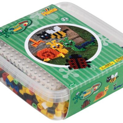 HAMA Perler - Maxi - Perler og Perleplade i Æske
