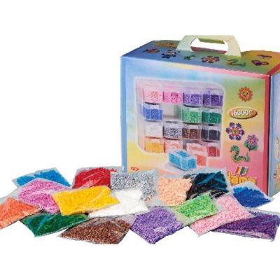 Hama - Stor opbevaringsboks med Midi-perler og 16 rum