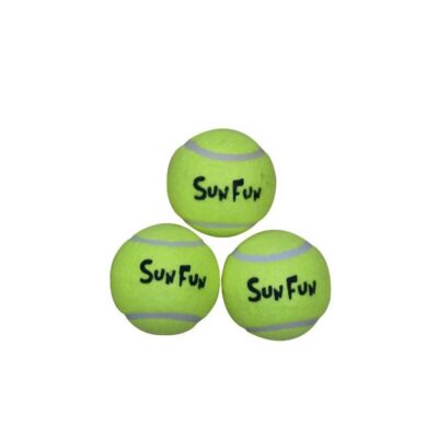 Happy Summer - Tennisbolde 3-Pak - yellow