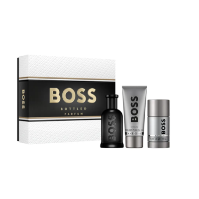 Hugo Boss - Bottled Parfum EDP 100 ml + Showergel 100 ml + Deostick 75 ml - Giftset