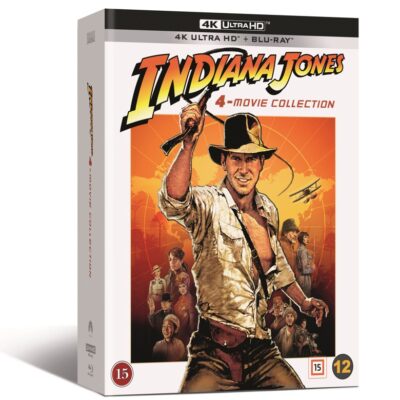 Indiana Jones: The Complete Collection 4-Movie Collection (4K Ultra HD + Blu-ray) (9 disc)