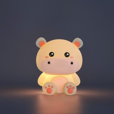 iTotal - Silikone natlampe - Hippo