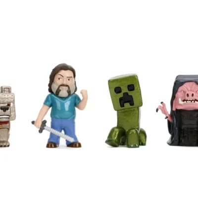 Jada - Minecraft Film 4-Pak 2.5" Figurer