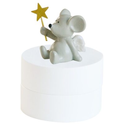 KIDS by FRIIS - Tandæske, Tandfe mus - 4 cm in diameter and 3 cm in height