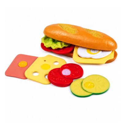 Legemad baguette med velcro - 10 dele