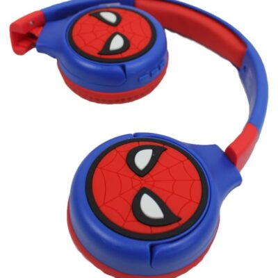 Lexibook - Spider-Man - 2 i 1 Foldbare Hovedtelefoner