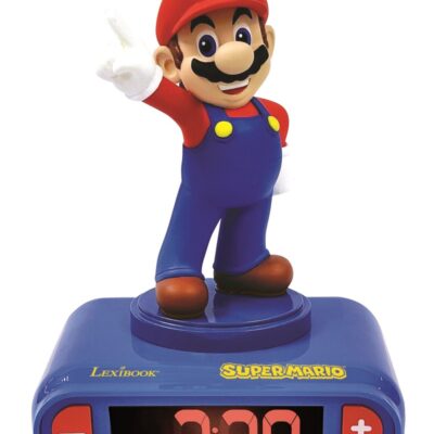 Lexibook - Super Mario - 3D Vækkeur