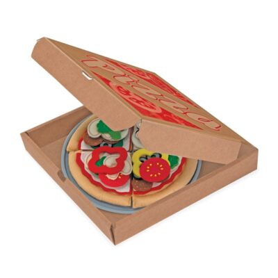 Melissa & Doug - Fødevarelegetøj Felt Food Pizza Set