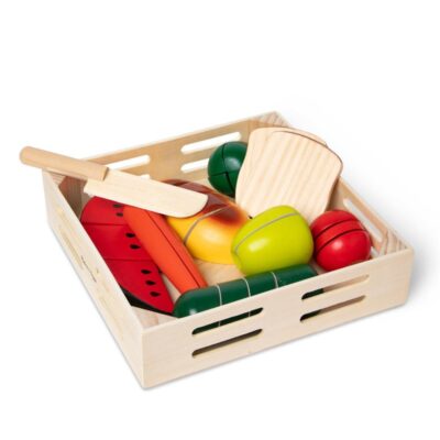 Melissa & Doug - Food Play Wooden Cutting Food