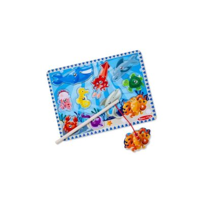 Melissa & Doug - Legetøj Fishing Magnetic Puzzle Game 10 Pcs