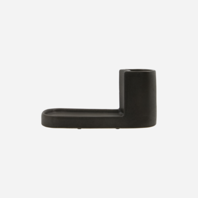 Meraki - Børste- og sæbeholder - Mørkegrå - L:26cm, W:10,5cm, H:12,5cm