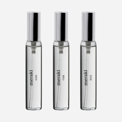 Meraki - Eau de toilette - The sense collection - Clear - 3 x 10 ml