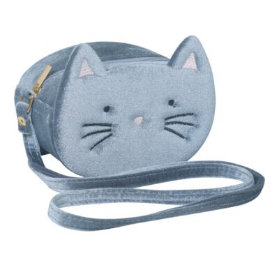 Mimi & Lula - Skuldertaske - Grey Kitty Cat
