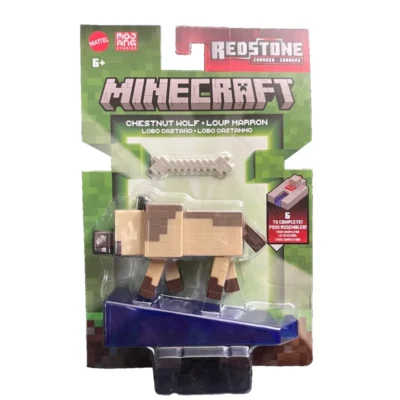 Minecraft - Biome Builds 8cm Figur - Kastanje ulv