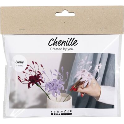 Mini DIY Kit - Chenilleblomster
