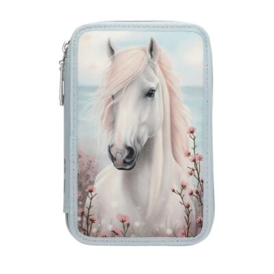 Miss Melody - Dobbelt Penalhus - Pale Light Blue