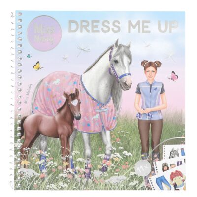 Miss Melody - Dress Me Up Stickersbog, bred