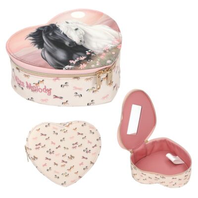 Miss Melody - Smykkebox BLOSSOM PONY - Rosé - Small