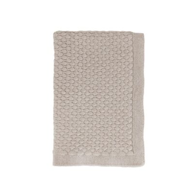 Ooh Noo - Babytæppe med bobler - Cream - 75x95 cm