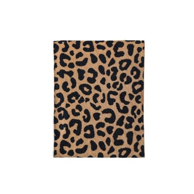 Ooh Noo - Leopardmønstret Babytæppe - Brun - 75*90 cm