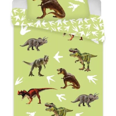 Sengetøj - Juniorstørrelse 100 x 140 cm - Dino