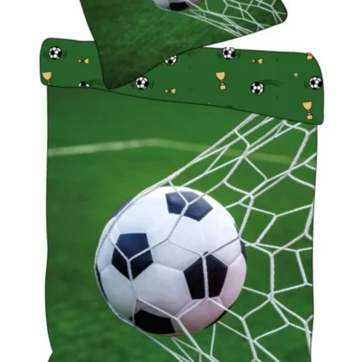 Sengetøj - Voksensstørrelse 140 x 200 cm - Fodbold